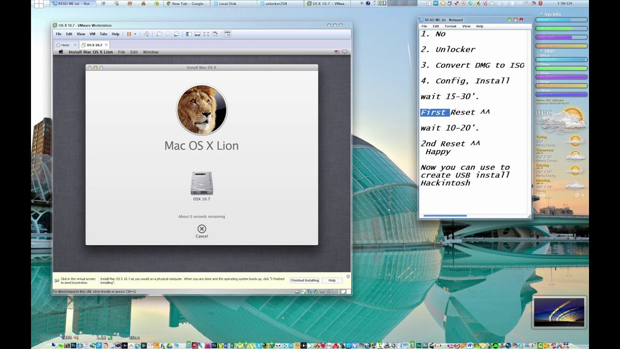 Download mac os x lion vmware image download